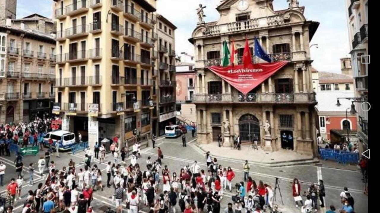 Apartamento La Terraza de Zahara Pamplona Exterior foto